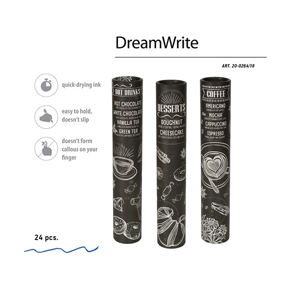 Bruno Visconti Dreamwrite Café Nero 0,7 mm, kék golyóstoll