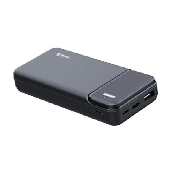 CHG DENVER PQC-10007 10 000 mAh Micro-USB+USB-C fekete power bank