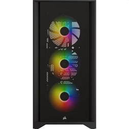 CORSAIR iCUE 4000X RGB fekete számítógépház