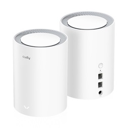 CUDY M1800(2-Pack) AX1800 WIFI 6 MESH fehér router (2db-os szett)