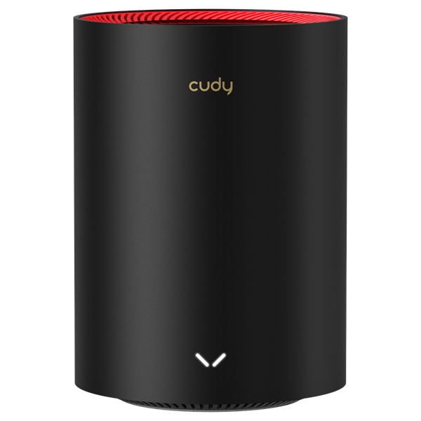 CUDY M3000(2-Pack) kétsávos AX3000 WIFI6 MESH fekete 2,5 gigabit router (2db-os szett)