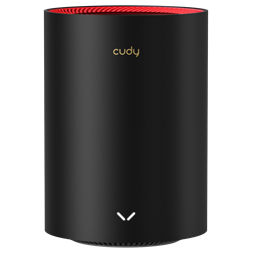 CUDY M3000(2-Pack) kétsávos AX3000 WIFI6 MESH fekete 2,5 gigabit router (2db-os szett)