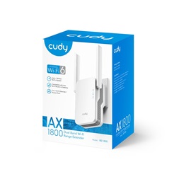 CUDY RE1800 kétsávos AX1800 WIFI 6 MESH fehér extender/access point