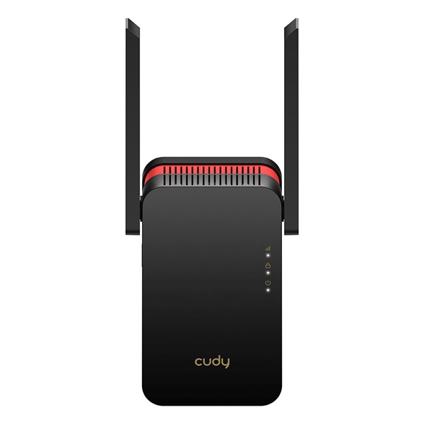 CUDY RE3000 kétsávos AX3000 WIFI 6 MESH fekete extender/access point