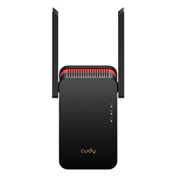 CUDY RE3000 kétsávos AX3000 WIFI 6 MESH fekete extender/access point