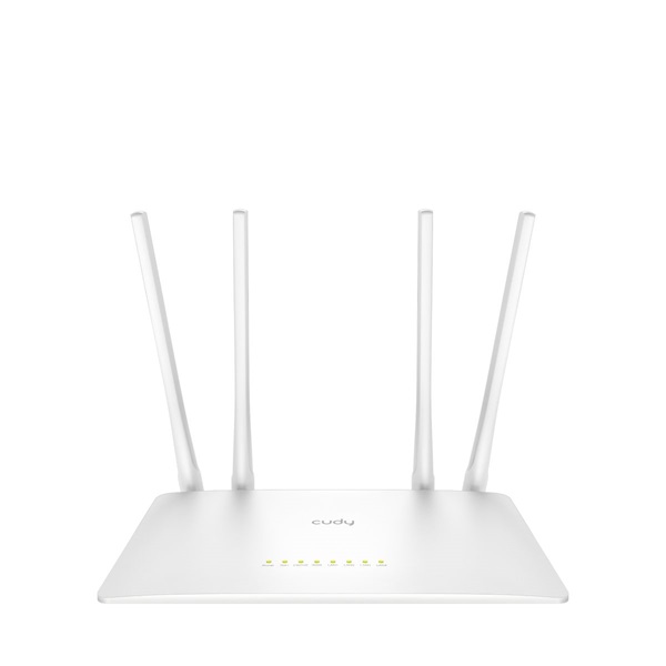 CUDY WR1200 kétsávos AC1200 WIFI fehér router