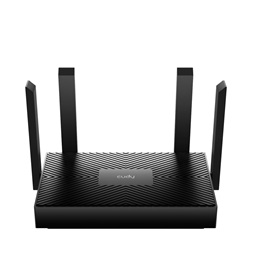 CUDY WR1500 kétsávos AX1500 WiFi 6, Gigabit fekete Access Point/Router