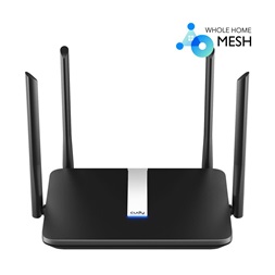 CUDY X6 AX1800 gigabit WIFI 6 MESH fekete router