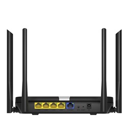 CUDY X6 AX1800 gigabit WIFI 6 MESH fekete router