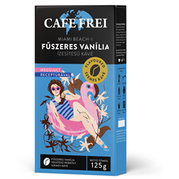 Cafe Frei Miami Beachi Vaníliakávé 125g szemes kávé