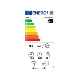 Candy RP 6106BWMR8-S 10 kg elöltöltős mosógép