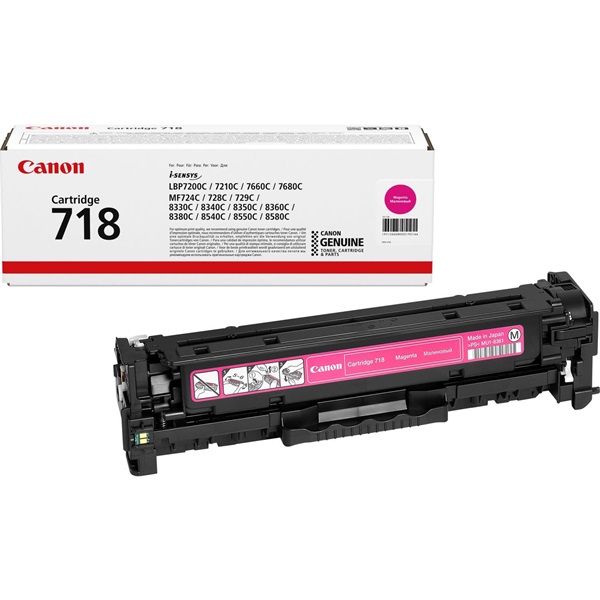 Canon CRG-718M magenta toner