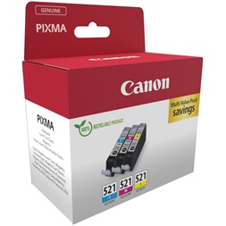 Canon patron CLI-521 Multipack 3 szín