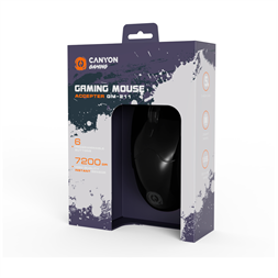 Canyon Accepter GM-211 optikai USB gaming egér fekete