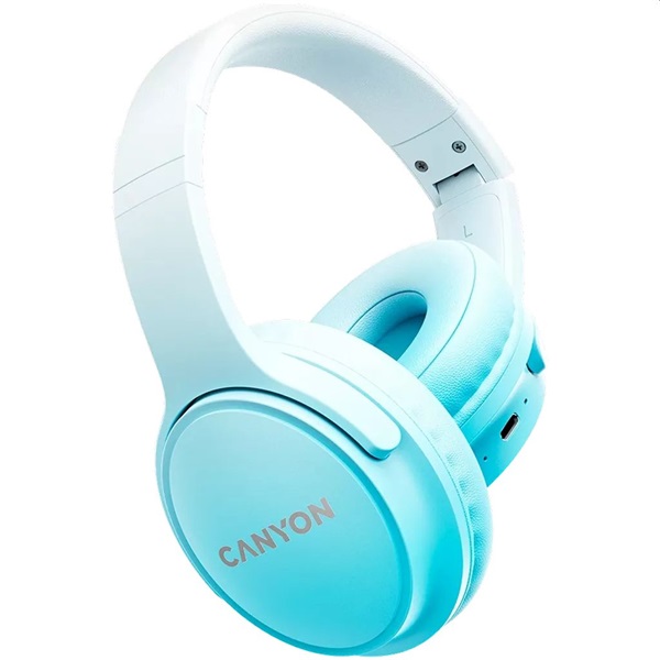 Canyon BTHS-4 kék Bluetooth fejhallgató