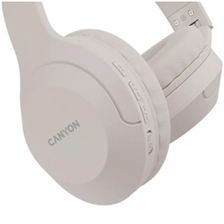 Canyon BTHS-3 Beige Bluetooth fejhallgató