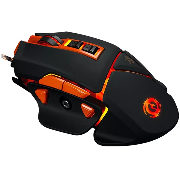 Canyon Hazard GM-6 USB optikai gaming egér fekete-narancssárga