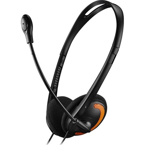 Canyon CNS-CHS01BO fekete-narancssárga 2.0 headset