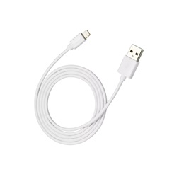 Canyon CNS-MFICAB01W 1m USB - Lightning fehér adat- és töltőkábel