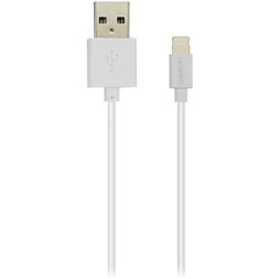 Canyon CNS-MFICAB01W 1m USB - Lightning fehér adat- és töltőkábel