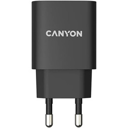 Canyon H-20-02 20W univerzális hálózati töltő adapter fekete