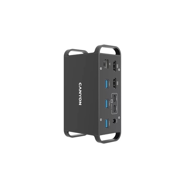 Canyon HDS-95ST 14-in-1 14-port 100W USB-C dokkoló fekete