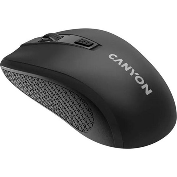 Canyon MW-7 optikai vezeték nélküli egér fekete