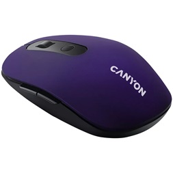 Canyon MW-9 optikai Bluetooth / vezeték nélküli egér lila-fekete