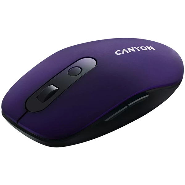 Canyon MW-9 optikai Bluetooth / vezeték nélküli egér lila-fekete