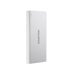 Canyon PB-108 10000mAh LiPo powerbank fehér (Lightning bemenet)