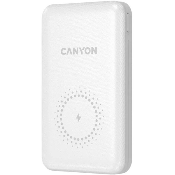 Canyon PB-1001 10000mAh LiPo (iPhone 12/13) fehér power bank