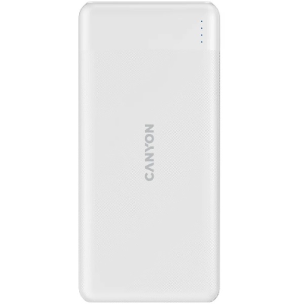 Canyon PB-109 10000mAh LiPo (Lightning bemenet) fehér power bank