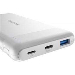 Canyon PB-109 10000mAh LiPo (Lightning bemenet) fehér power bank