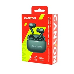 Canyon TWS-10 True Wireless Bluetooth fekete fülhallgató