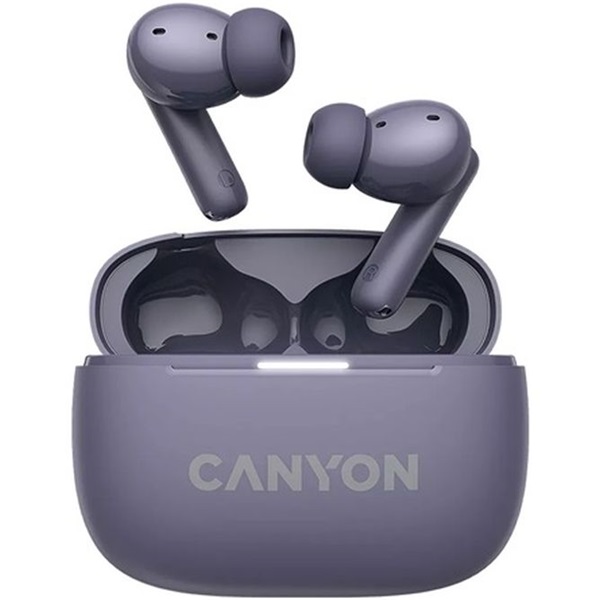 Canyon TWS-10 True Wireless Bluetooth lila fülhallgató