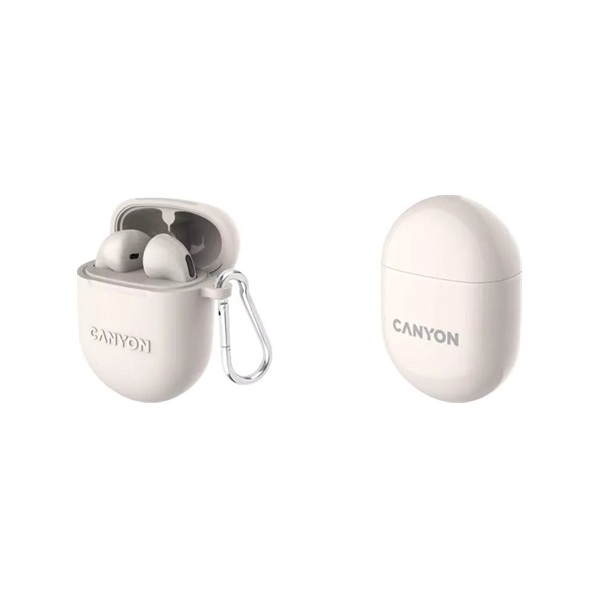 Canyon TWS-6 True Wireless Bluetooth barna fülhallgató