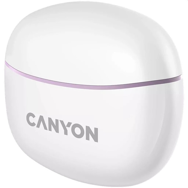 Canyon TWS-5 True Wireless Bluetooth lila-fehér fülhallgató