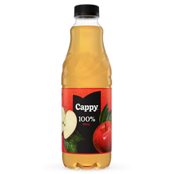 Cappy 100% alma 1l DRS egyutas visszaváltási díjas PET palackos gyümölcslé