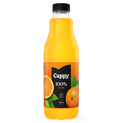 Cappy 100% narancs 1l DRS egyutas visszaváltási díjas PET palackos gyümölcslé