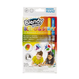 Blendy Pens Blend & Spray szett 12db filctoll