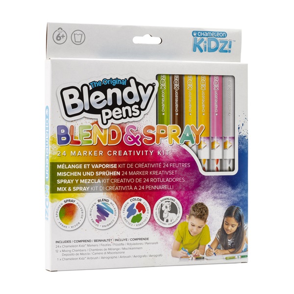 Blendy Pens Blend & Spray szett 24db filctoll