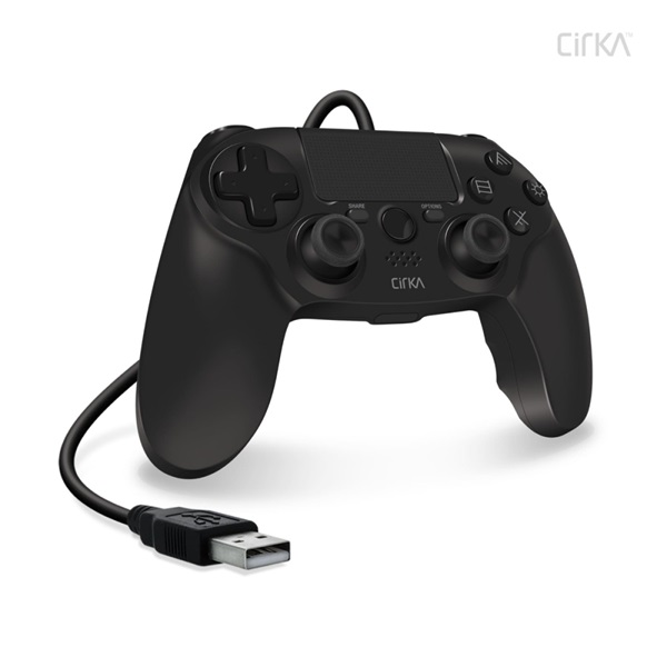 Cirka M07527-BK NuForce PS4/PC/Mac fekete vezetékes kontroller