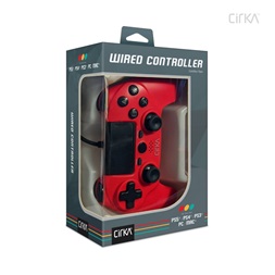 Cirka M07527-RD NuForce PS4/PC/Mac piros vezetékes kontroller