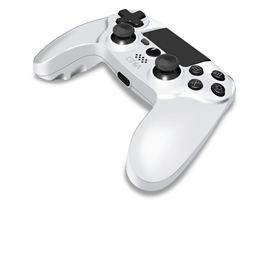 Cirka M07526-WH NuForce PS4/PC/Mac fehér vezeték nélküli kontroller