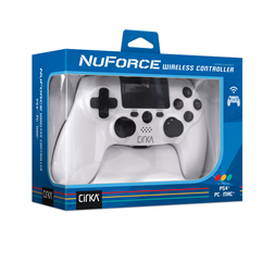 Cirka M07526-WH NuForce PS4/PC/Mac fehér vezeték nélküli kontroller