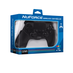 Cirka M07526-BK NuForce PS4/PC/Mac fekete vezeték nélküli kontroller