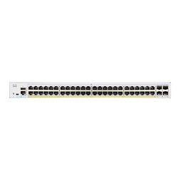 Cisco CBS350-48T-4X 48x GbE LAN 4x SFP+ port L3 menedzselhető switch