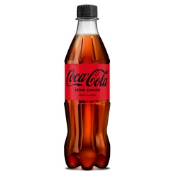 Coca-Cola Zero 0,5l DRS egyutas visszaváltási díjas PET palackos üdítőital