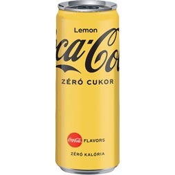 Coca-Cola Zero Lemon 0,33l dobozos üdítőital