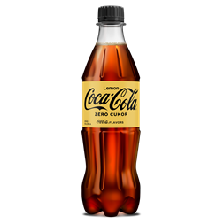 Coca-Cola Zero Lemon DRS egyutas visszaváltási díjas 0,5l PET palackos üdítőital